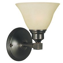 Framburg 2421 PB/AM - 1-Light Polished Brass Taylor Sconce