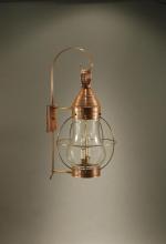 Northeast Lantern 2741-AB-LT2-CSG - Caged Pear Wall Antique Brass 2 Candelabra Sockets Clear Seedy Glass