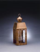Northeast Lantern 8341-AB-CIM-CSG - H-Rod Wall Antique Brass Medium Base Socket With Chimney Clear Seedy Glass