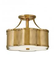 Hinkley 4443HB - Small Semi-flush Mount