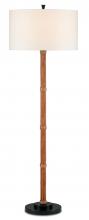 Currey 8000-0103 - Reed Floor Lamp